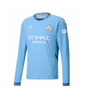 Maillot Manchester City 2024/2025 Manches Longues Domicile