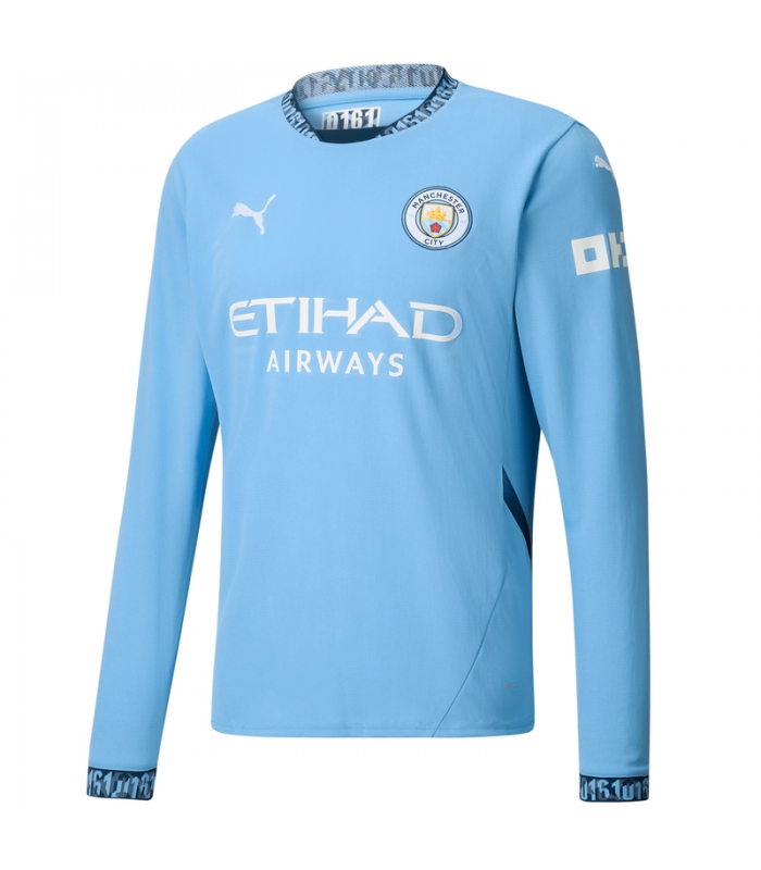 Maillot Manchester City 2024/2025 Manches Longues Domicile