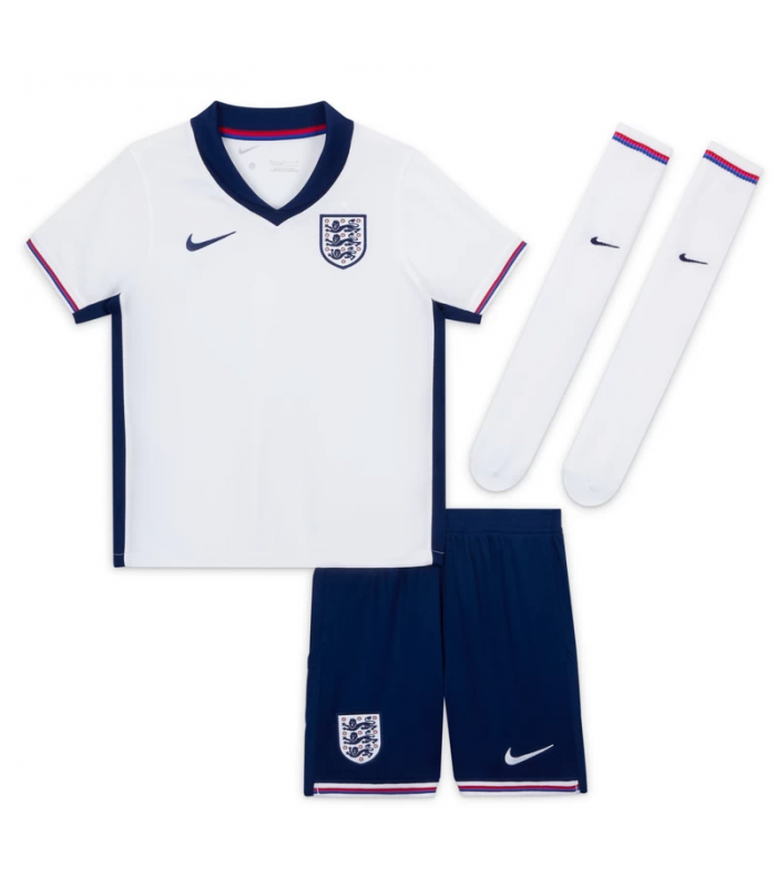 Ensemble Maillot Short Chaussettes Angleterre Petit Enfant EURO 2024/2025 Domicile