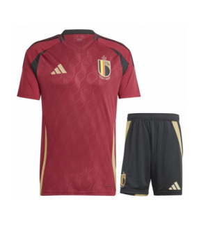 Ensemble Maillot Short Belgique Enfant EURO 2024/2025 Domicile