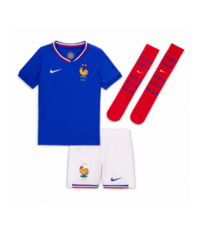 Ensemble Maillot Short Chaussettes Equipe de France Petit Enfant EURO 2024/2025 Domicile