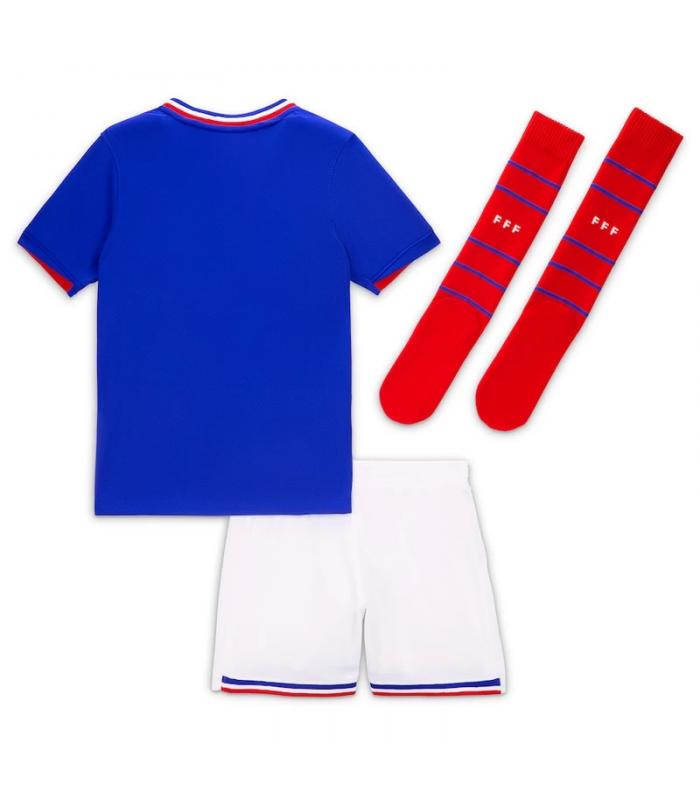 Ensemble Maillot Short Chaussettes Equipe de France Petit Enfant EURO 2024/2025 Domicile