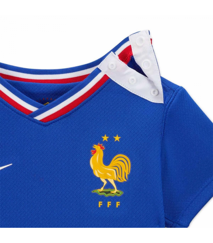 Ensemble Maillot Short Chaussettes Equipe de France Bébé EURO 2024/2025 Domicile