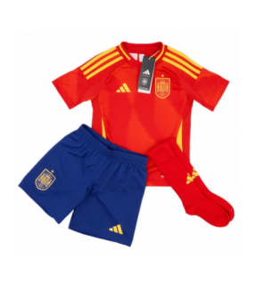 Ensemble Maillot Short Chaussettes Espagne Enfant EURO 2024/2025 Domicile