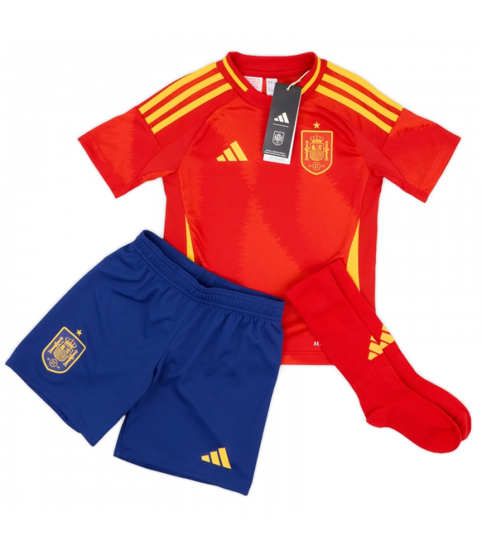 Ensemble Maillot Short Chaussettes Espagne Enfant EURO 2024/2025 Domicile