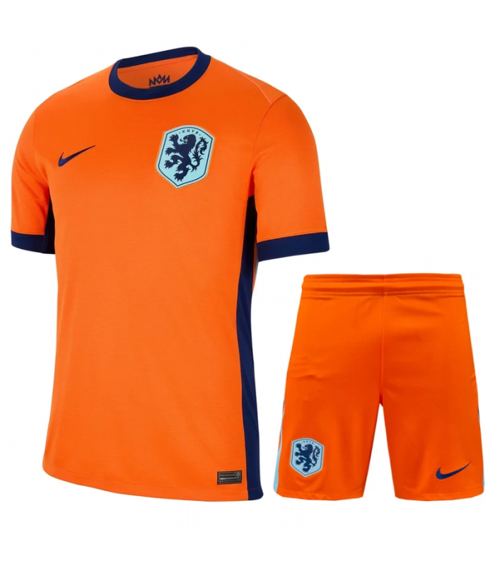 Ensemble Maillot Short Pays Bas EURO 2024/2025 Domicile