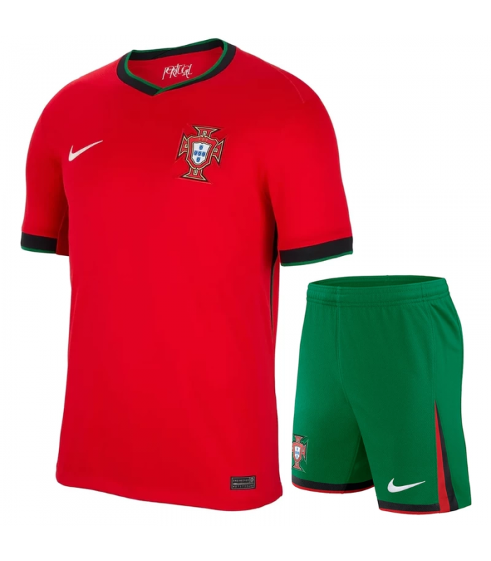 Ensemble Maillot Short Portugal EURO 2024/2025 Domicile