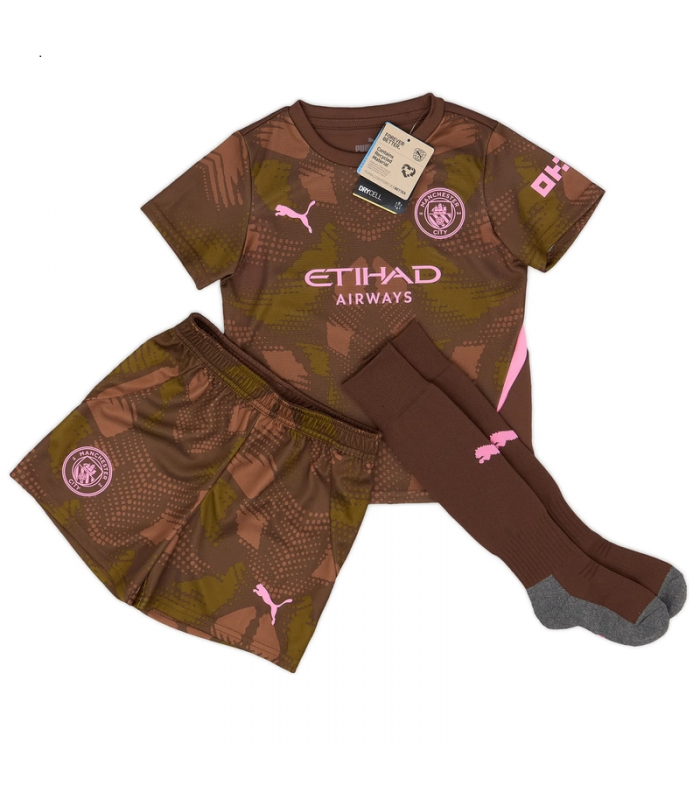 Ensemble Maillot Short Chaussettes Gardien Manchester City Petit Enfant 2024/2025