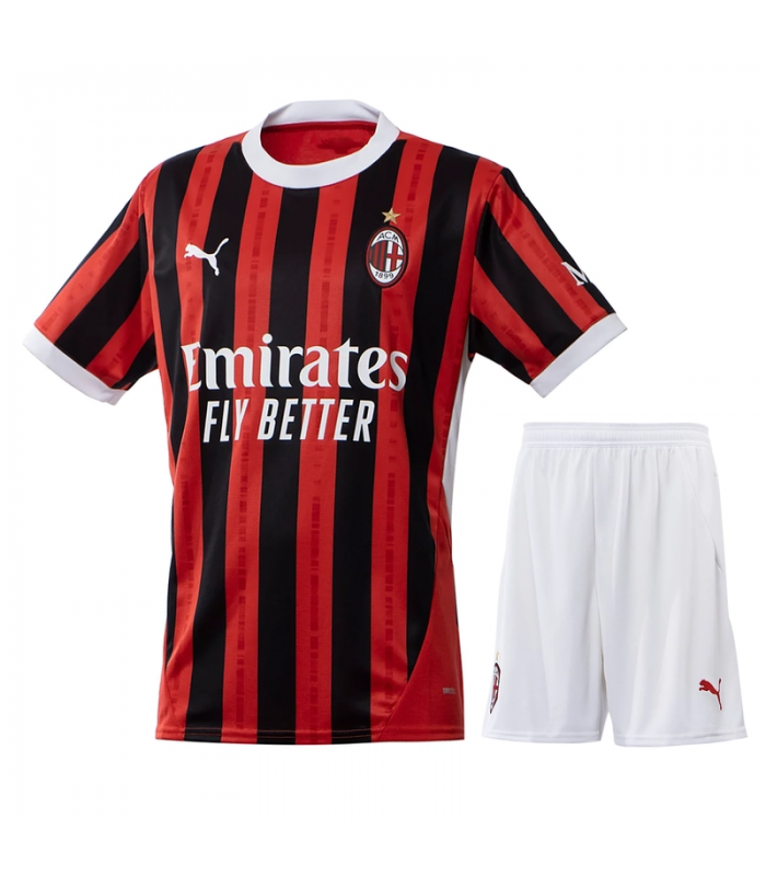 Ensemble Maillot Short AC Milan 2024/2025 Domicile