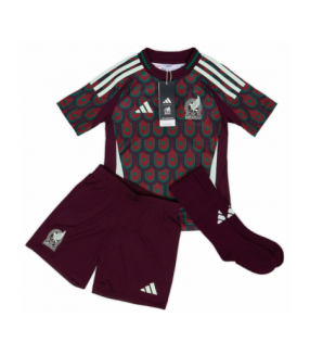 Ensemble Maillot Short Chaussettes Mexique Petit Enfant 2024/2025 Domicile