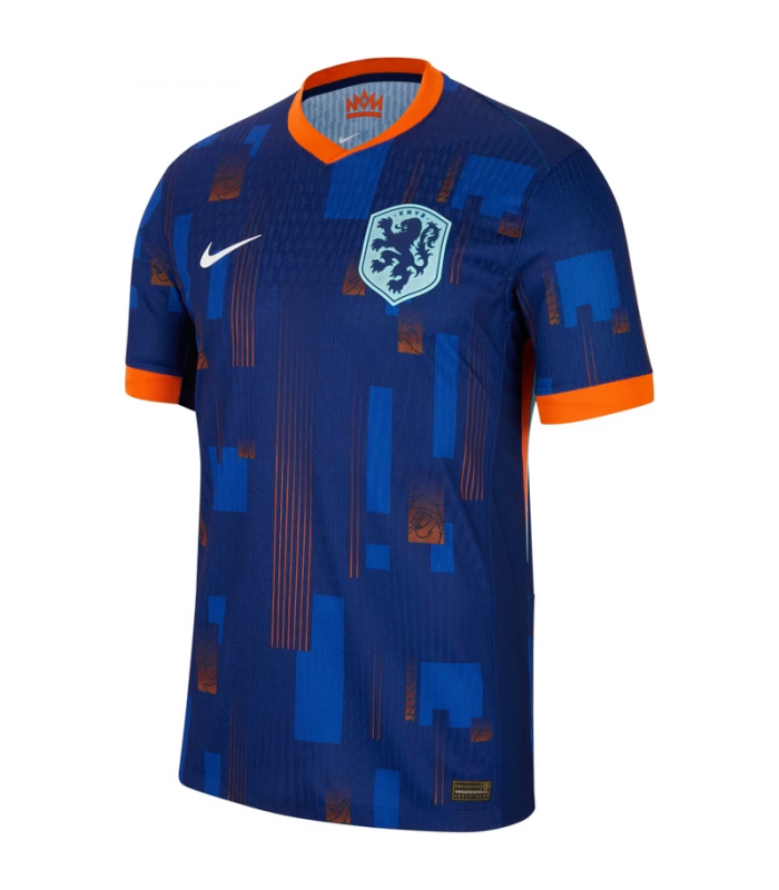 Maillot Pays Bas Hollande EURO 2024/2025 Extérieur Authentique