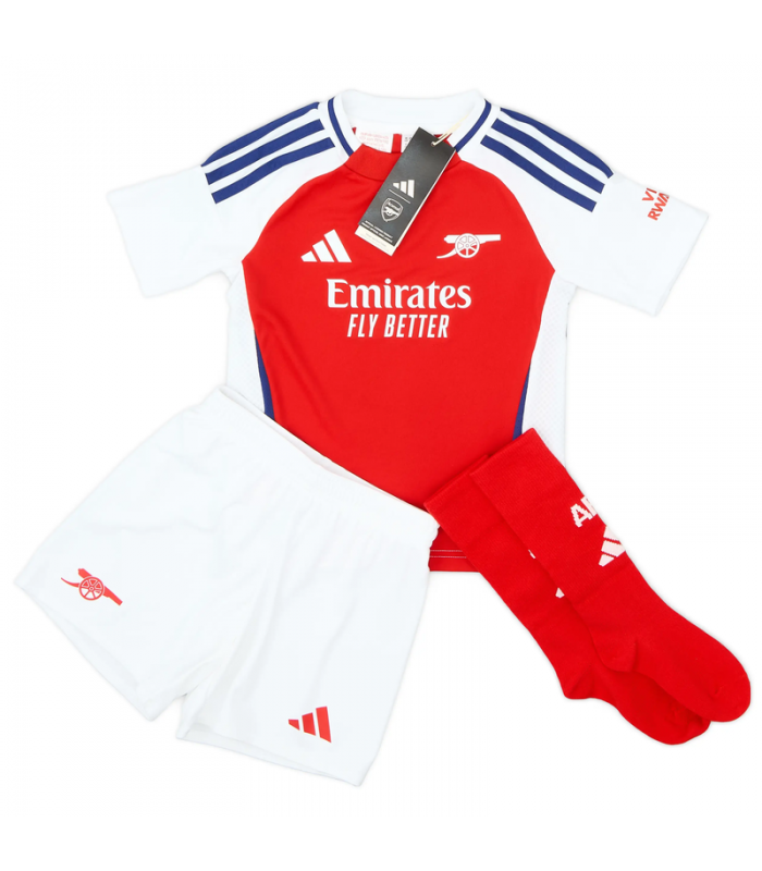 Ensemble Maillot Short Chaussettes Arsenal Petit Enfant 2024/2025 Domicile