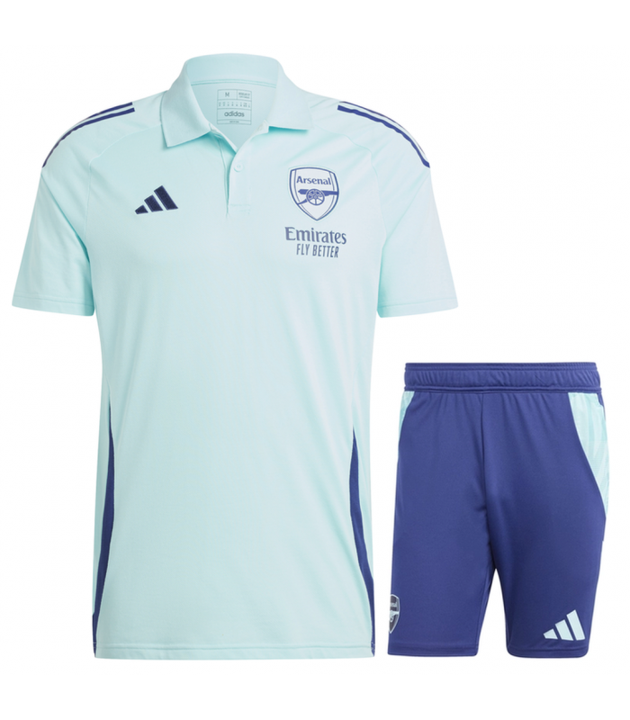 Ensemble Polo Short Arsenal 2024/2025 Entrainement