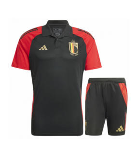 Ensemble Belgique Polo + Short EURO 2024/2025 Entrainement