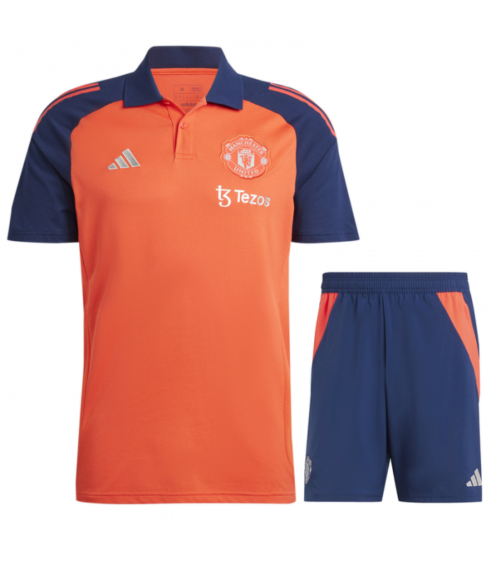 Ensemble Polo + Short Manchester United 2024/2025 Entrainement