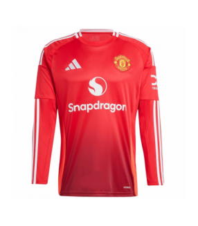 Maillot Manchester United 2024/2025 Domicile Manches Longues