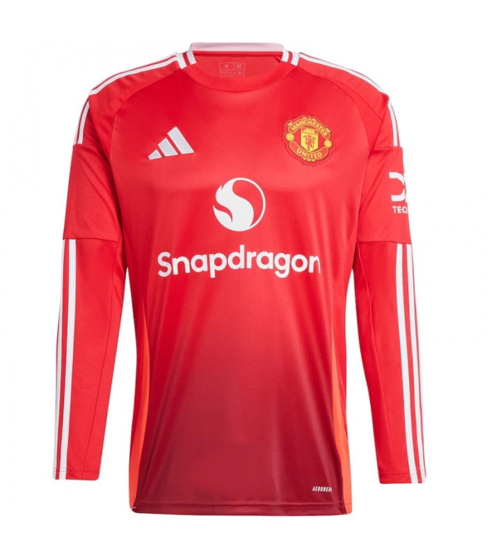 Maillot Manchester United 2024/2025 Domicile Manches Longues