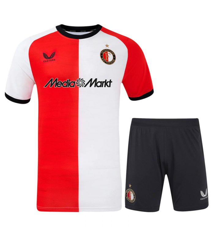 Ensemble Maillot Short Feyenoord Rotterdam 2024/2025 Domicile