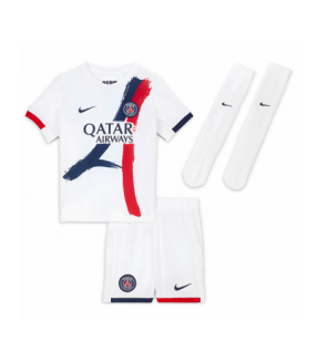 Ensemble Maillot Short Chaussettes PSG Paris Saint Germain Petit Enfant 2024/2025 Extérieur