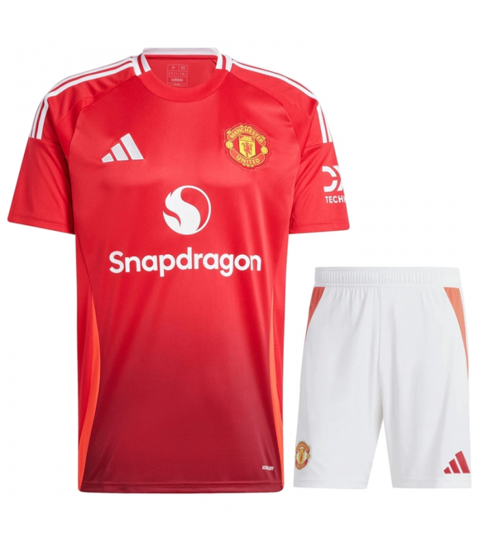 Ensemble Manchester United Maillot Short Enfant 2024/2025 Domicile