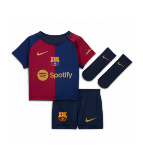 Ensemble Maillot Short Chaussettes FC Barcelone Bébé 2024/2025 Domicile