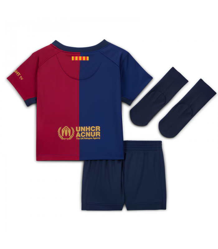 Ensemble Maillot Short Chaussettes FC Barcelone Bébé 2024/2025 Domicile