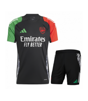 Ensemble Maillot Short Arsenal 2024/2025 Entrainement Ligue Des Champions