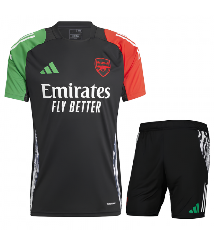 Ensemble Maillot Short Arsenal 2024/2025 Entrainement Ligue Des Champions