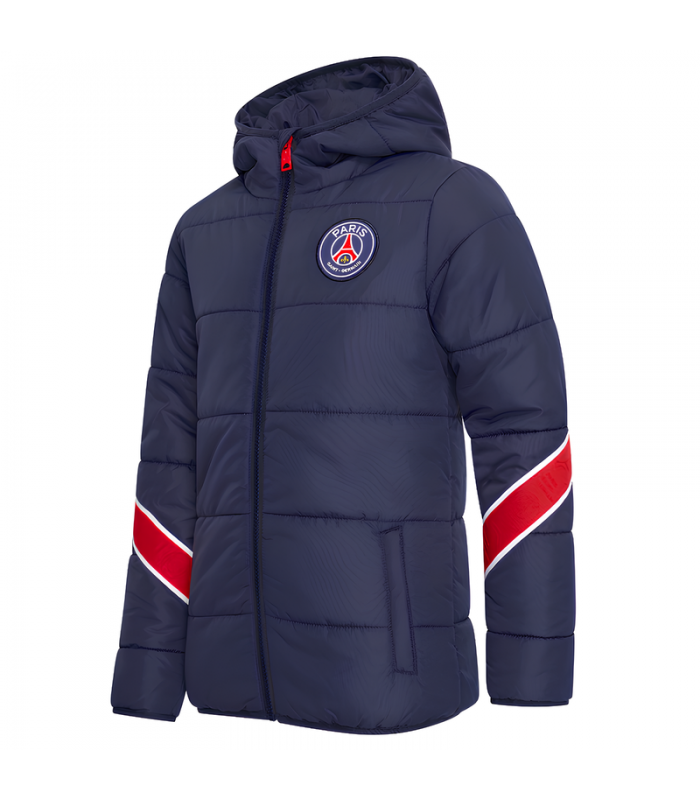 Doudoune Veste PSG Paris Saint Germain Enfant 2024/2025 Capuche