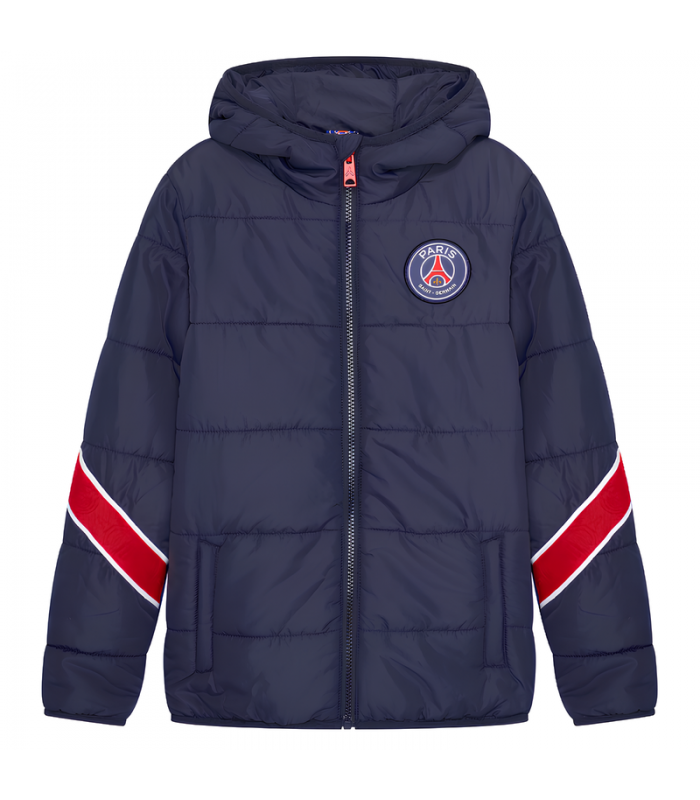 Doudoune Veste PSG Paris Saint Germain Enfant 2024/2025 Capuche