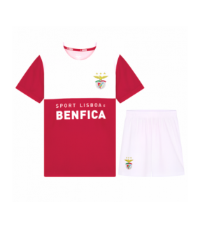 Ensemble Maillot Short Benfica Lisbonne Enfant Legacy Entrainement