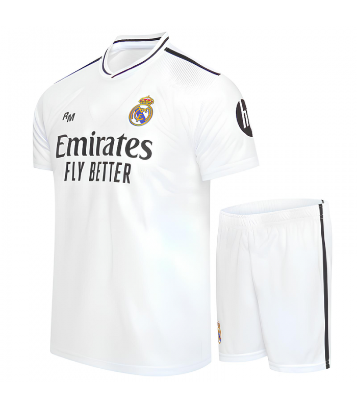 Ensemble Maillot Short Real Madrid Enfant MBAPPE 2024/2025 Domicile