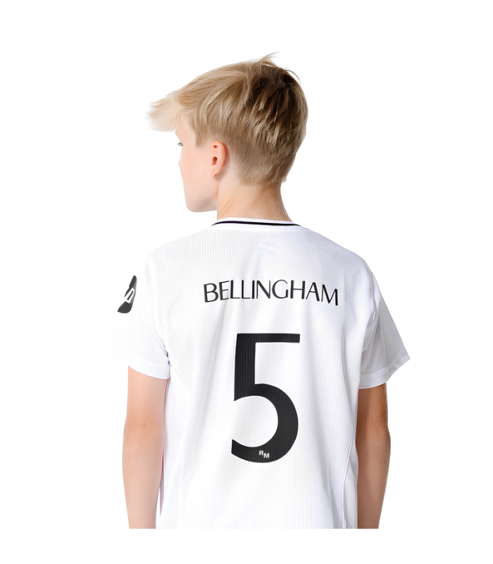 Ensemble Maillot Short Real Madrid Enfant BELLINGHAM 2024/2025 Domicile